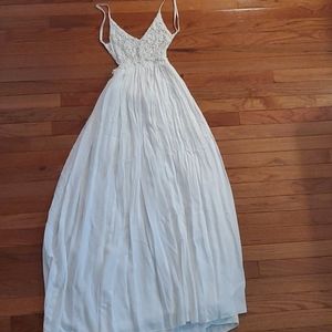 Shein Backless Maxi Dress